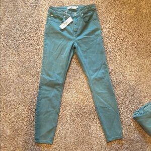 Teal Skinny Jeans